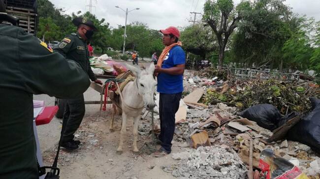La detención se dio en el canal del barrio El Campestre