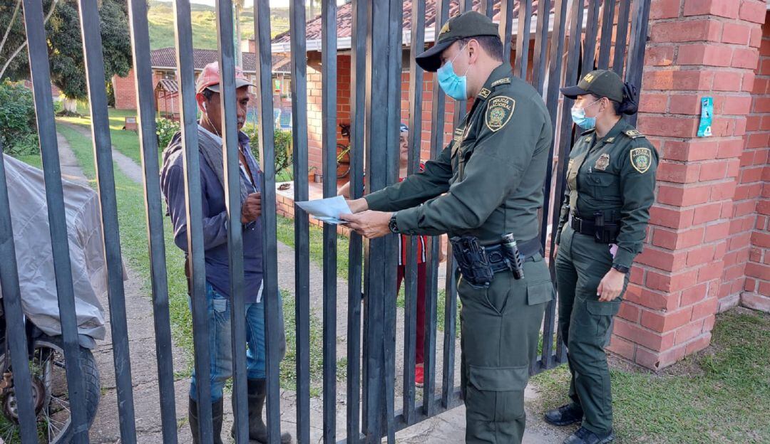 Operativos de prevención de delitos en el corrgimeinto de Santágueda