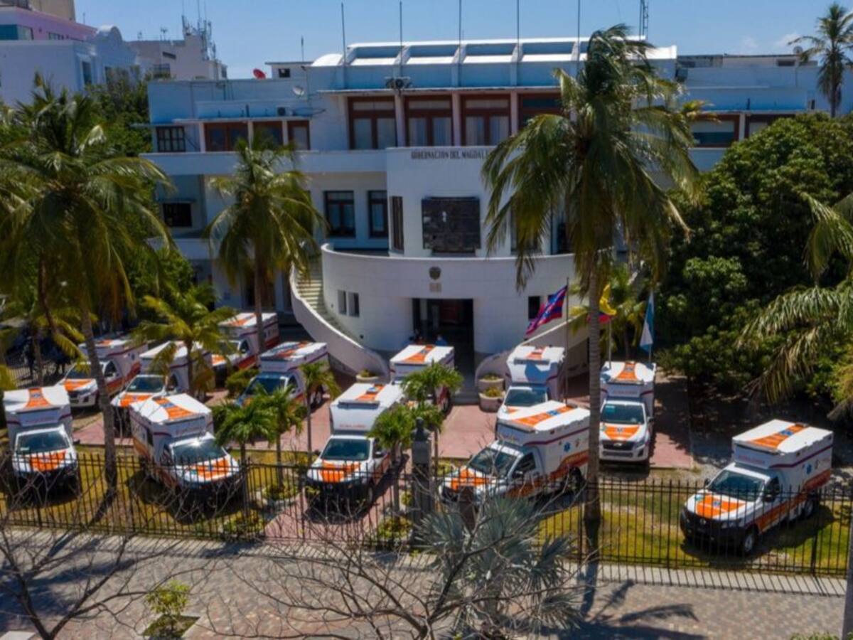 En medio de la crisis por COVID-19, el Magdalena recibe 39 ambulancias