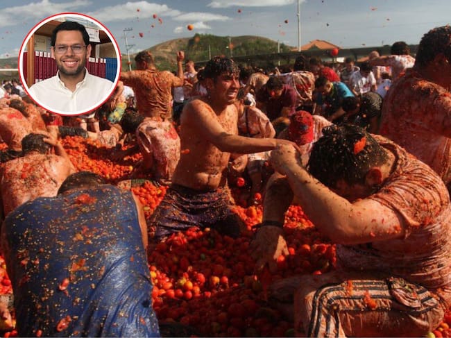 El alcalde de Sutamarchán, Boyacá, Miguel Andrés Rodríguez, invita a los turistas a disfrutar de la Gran Tomatina Colombiana y visitar toda la región.