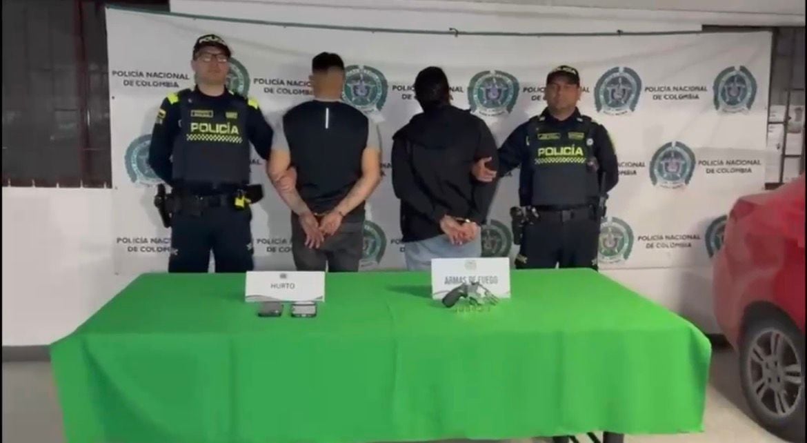 Dos mexicanos capturados y un vehículo recuperado en tiempo récord en Bogotá