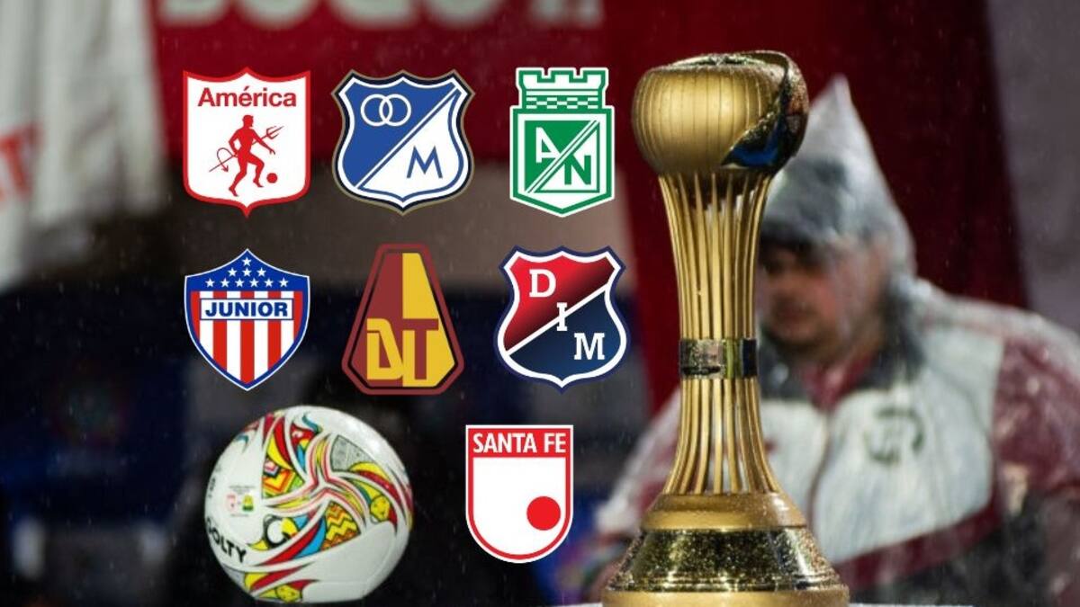 Última fecha Liga Colombiana 2025-1: A qué hora juegan Millonarios, Atlético Nacional y América