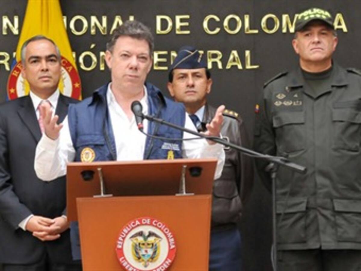 Cayó el asesino de asesinos, alias ‘Cuchillo’: Presidente Santos