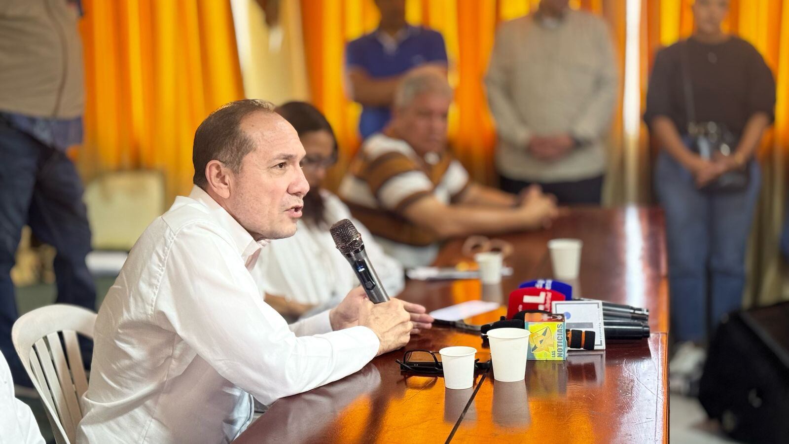 Ministro de Trabajo Antonio Sanguino en Santa Marta