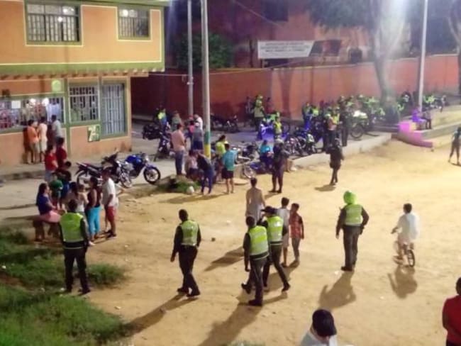 700 policías se tomaron las comunas populares de Bucaramanga