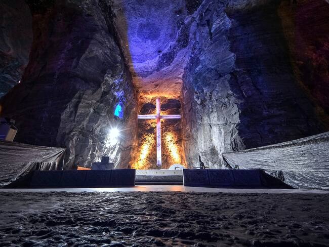 Catedral de sal de Zipaquirá es el segundo lugar culto más impresionante del mundo