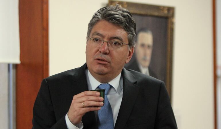 Ministro de Hacienda, Mauricio Cárdenas Santamaría.
