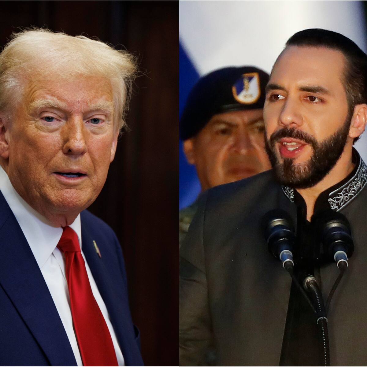 Trump llama a Bukele “presidente B” y dice que está deseoso de reunirse con él el lunes