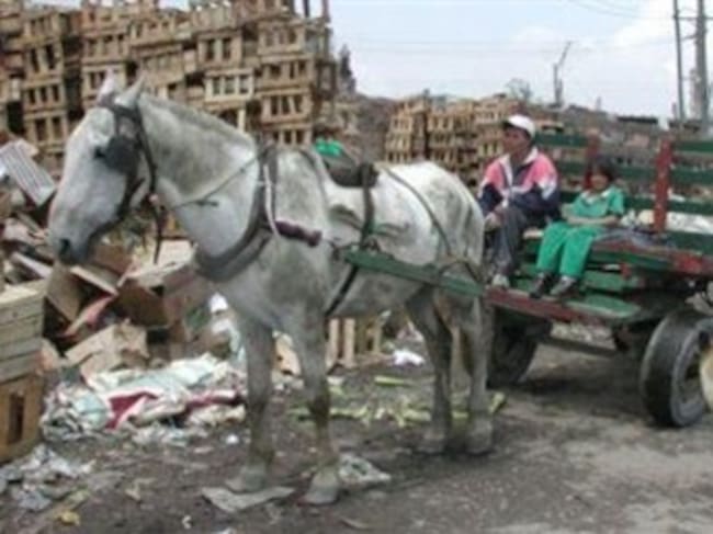Vehículo de tracción animal. El Tiempo