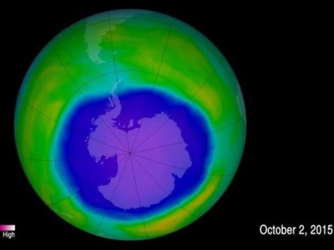 La capa de ozono se está recuperando y volviéndose más gruesa. Foto: BBC Mundo