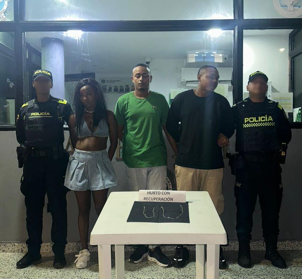 Cae banda delincuencial 'Los Rompe Cadenas', hurtaban a turistas en la modalidad de raponazo