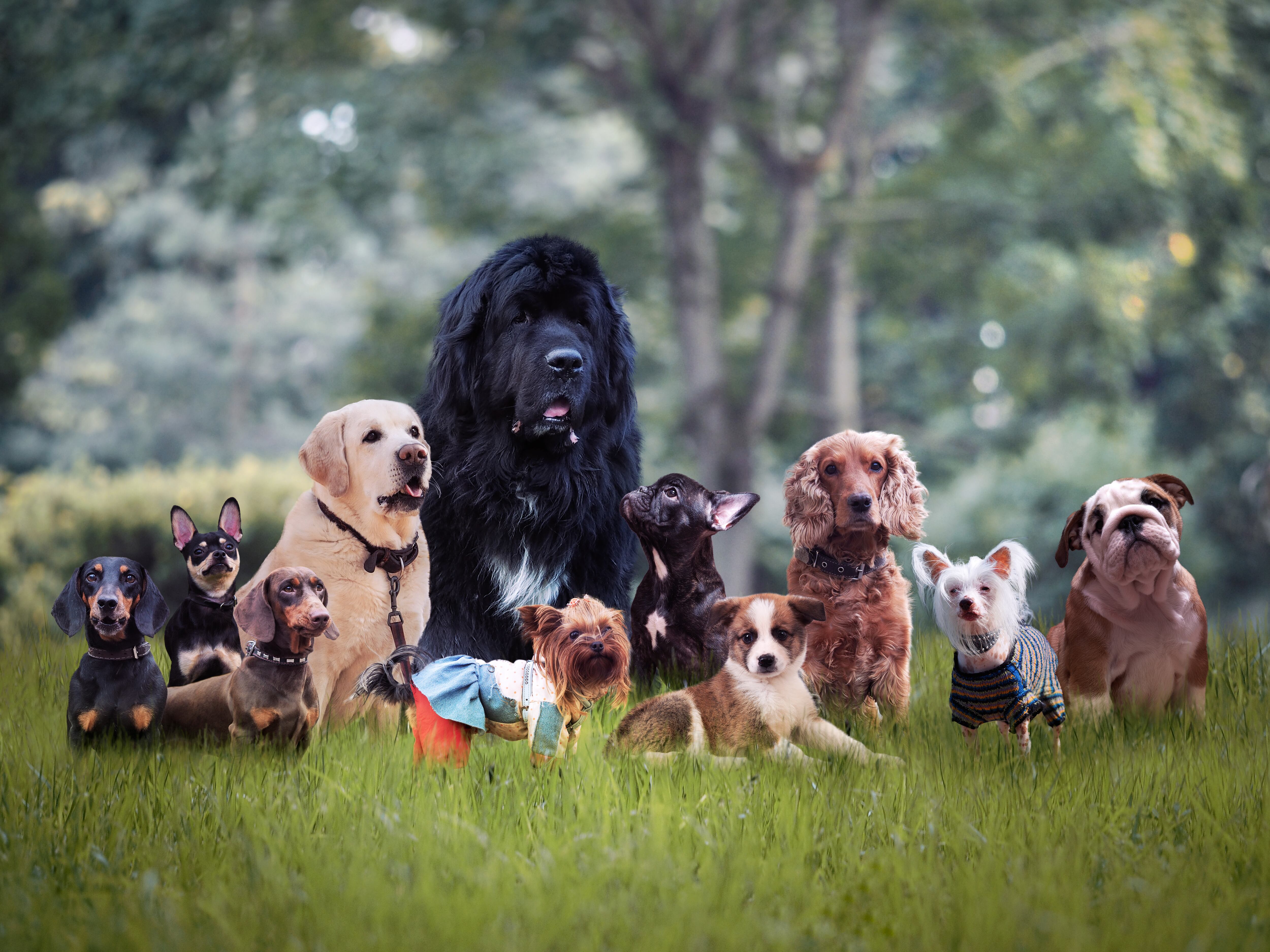 Imagen de referencia a distintas razas de perros/ Getty Images