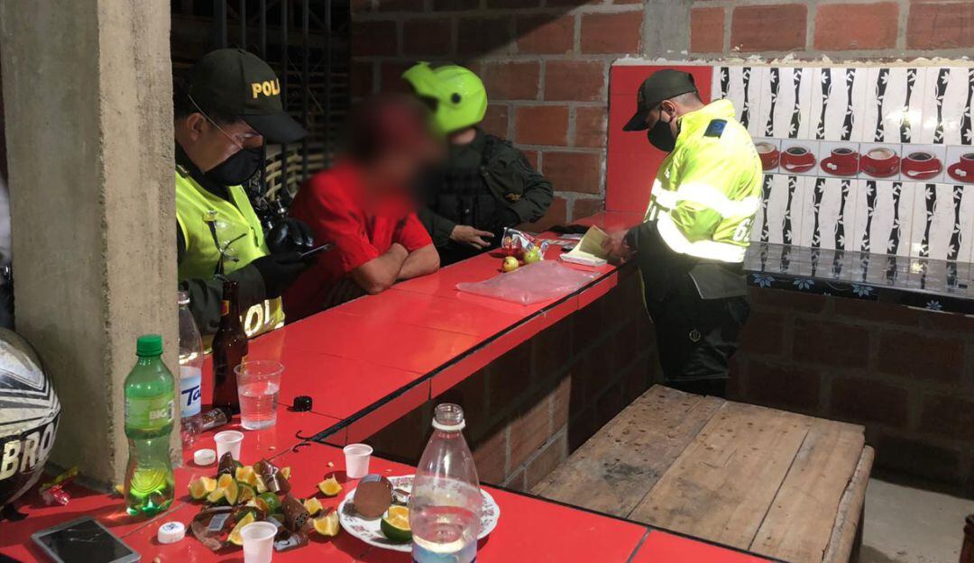 Procedimiento de captura por violación a las medidas sanitarias