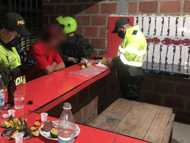 Procedimiento de captura por violación a las medidas sanitarias