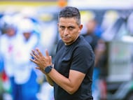 Sebastián Oliveros, DT del Deportes Tolima / Colprensa.