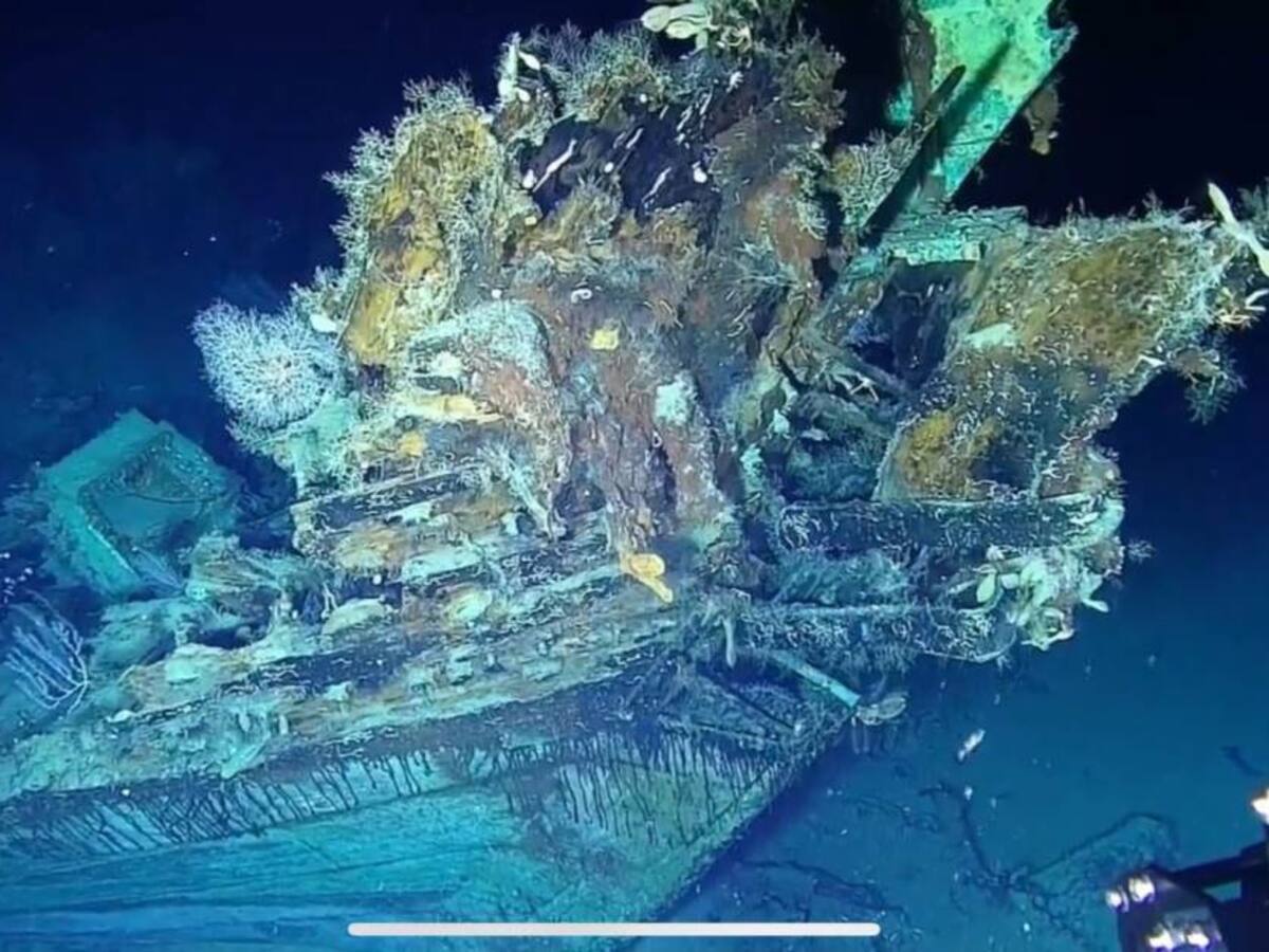 Armada descubre dos nuevas embarcaciones cerca al Galeón San José