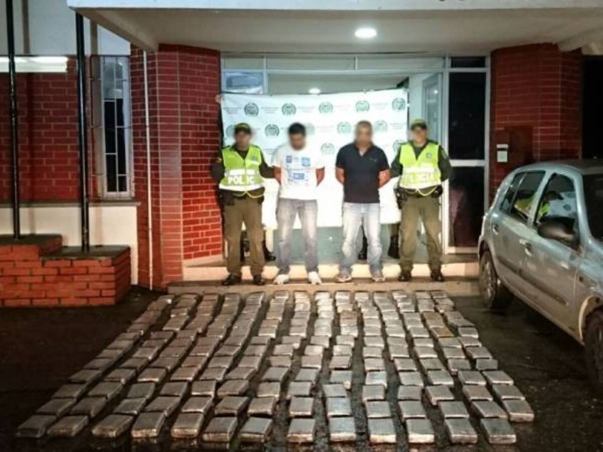 Incautan 180 kilos de cocaína que iban a ser distribuidos en Dosquebradas