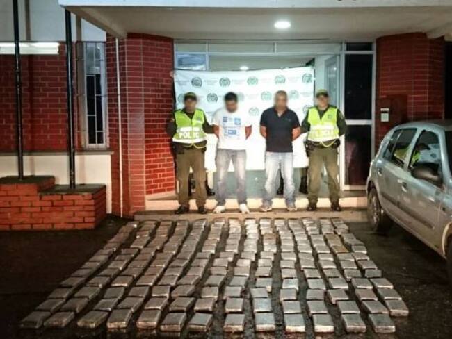 Incautan 180 kilos de cocaína que iban a ser distribuidos en Dosquebradas