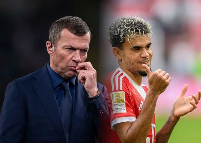 Lothar Matthäus y Luis Díaz / Composición: Bayern Múnich