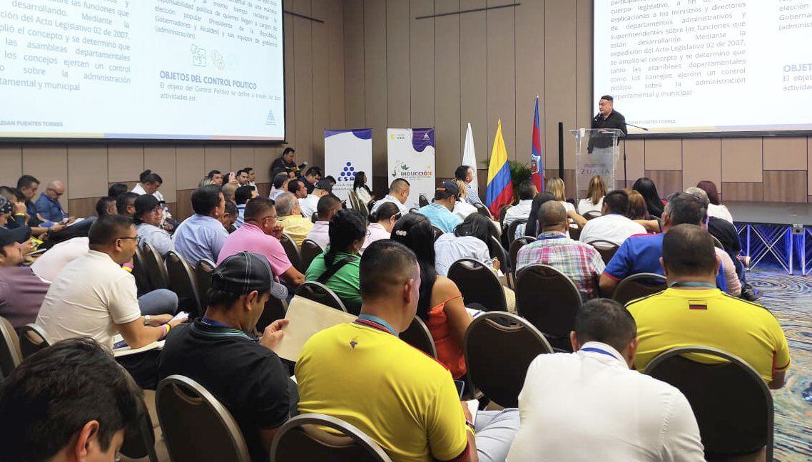 Inducción para autoridades territoriales desde Santa Marta . Escuela Superior de Administración Pública