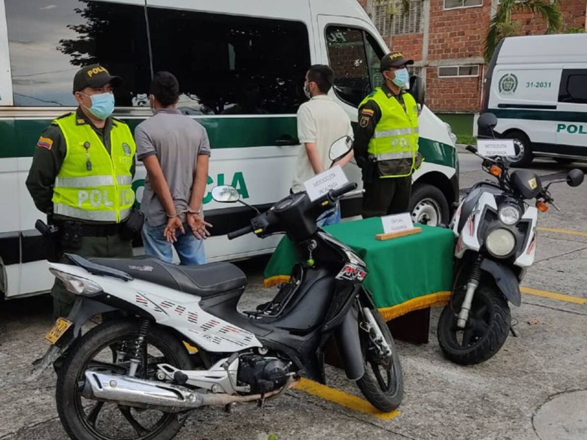 El 62% de los hurtos en Bucaramanga son en motocicleta