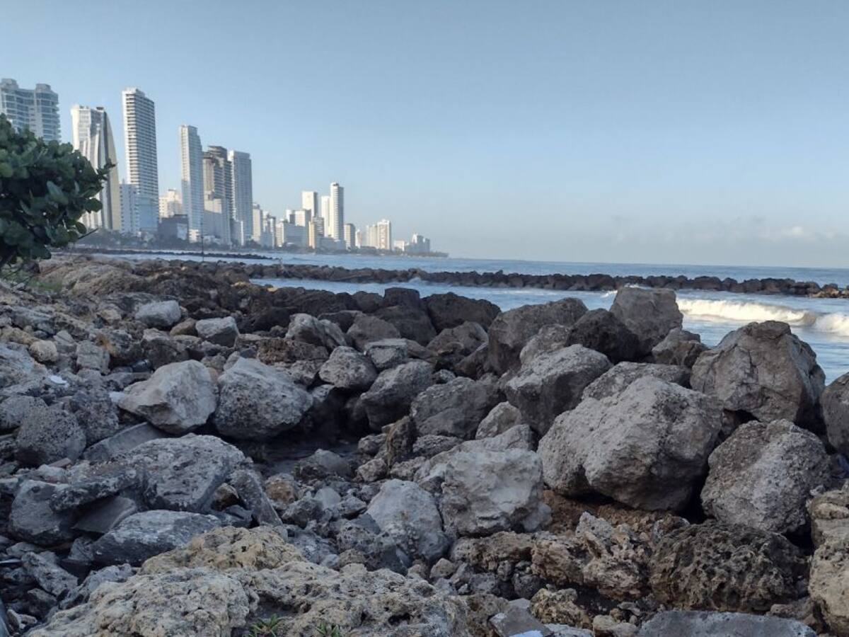 Obras de protección costera avanzan sin mayores afectaciones: distrito