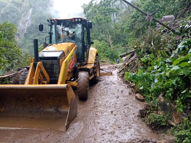 Varias vías están afectadas en el Tolima