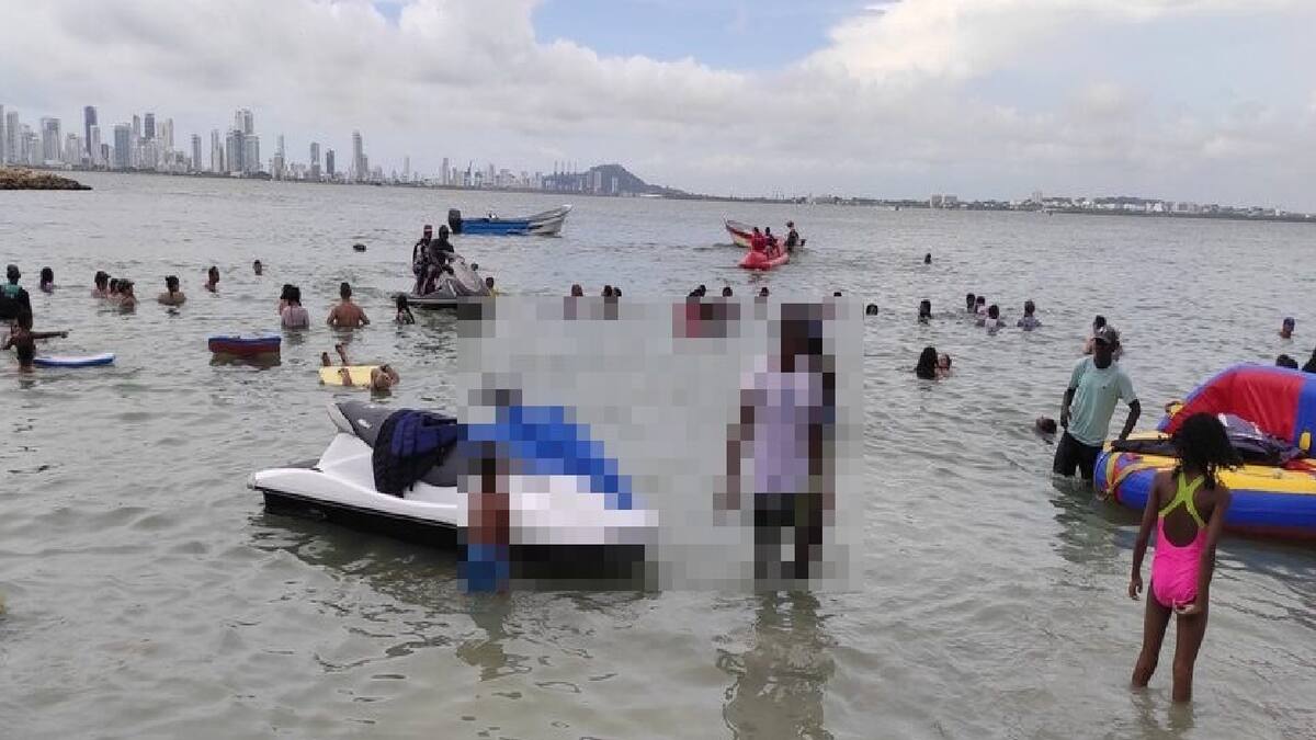 “Rentan jet ski sin gasolina para dejarnos a la deriva”: denuncia de turistas en Cartagena