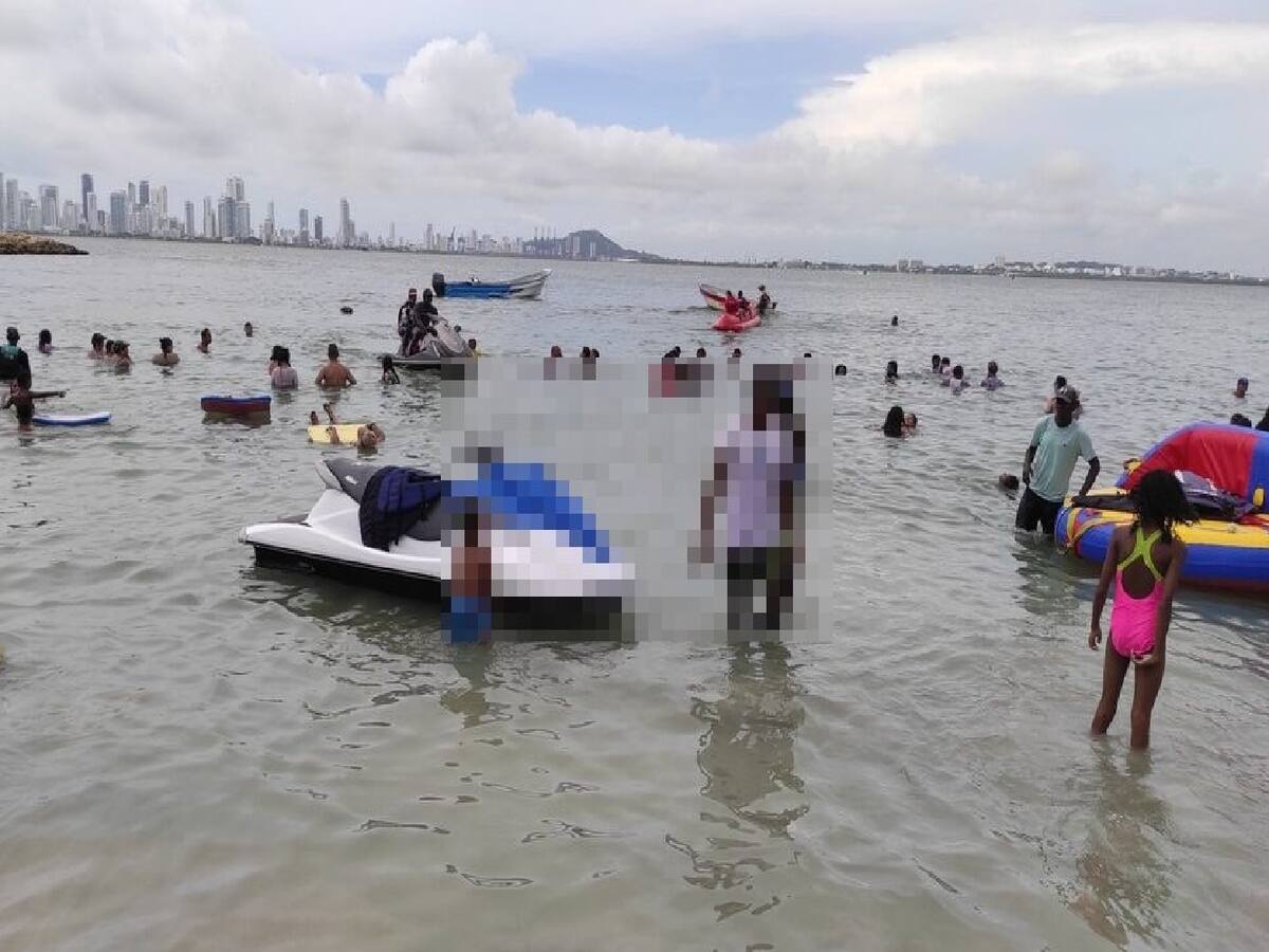 “Rentan jet ski sin gasolina para dejarnos a la deriva”: denuncia de turistas en Cartagena