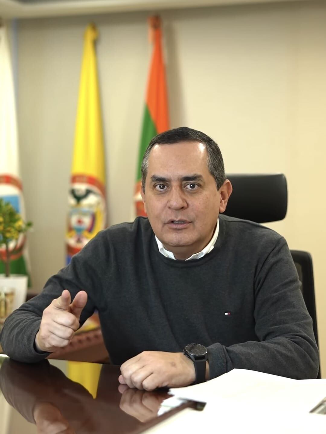 Raúl Cardona, alcalde de Envigado. Foto: cortesía.