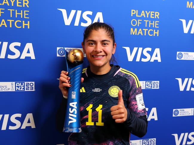 Catalina Usme fue elegida como mejor jugadora del partido ante Jamaica. (Photo by Mackenzie Sweetnam - FIFA/FIFA via Getty Images)