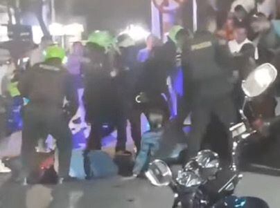 Riñas en Ocaña. / Foto: Cortesía comunidad.