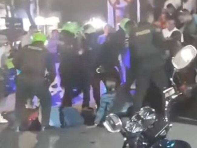 Riñas en Ocaña. / Foto: Cortesía comunidad.