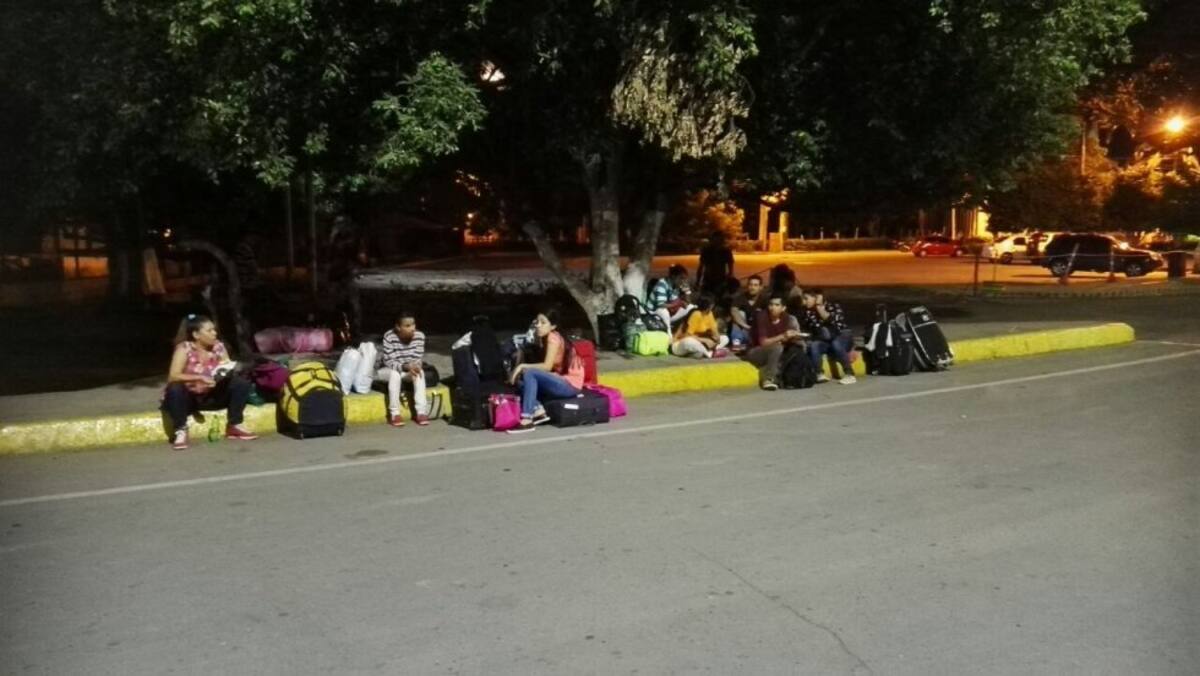 La desolación y tristeza reinan en la zona.