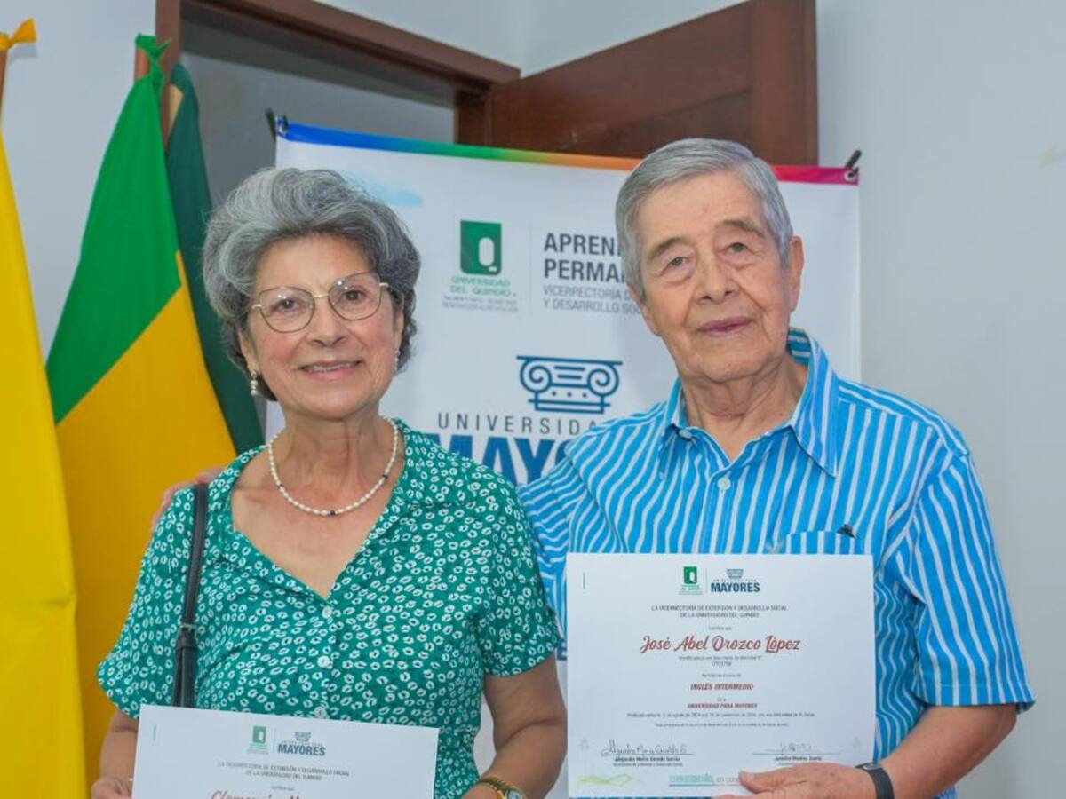 ¿Tiene más de 45 años de edad? Universidad Para Mayores tiene abiertas inscripciones, Uniquindío