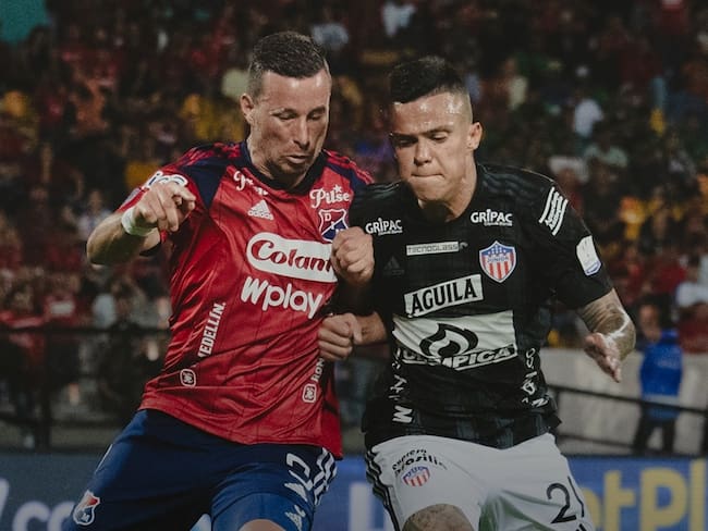 Medellín venció al Junior en Liga / @DIM_Oficial