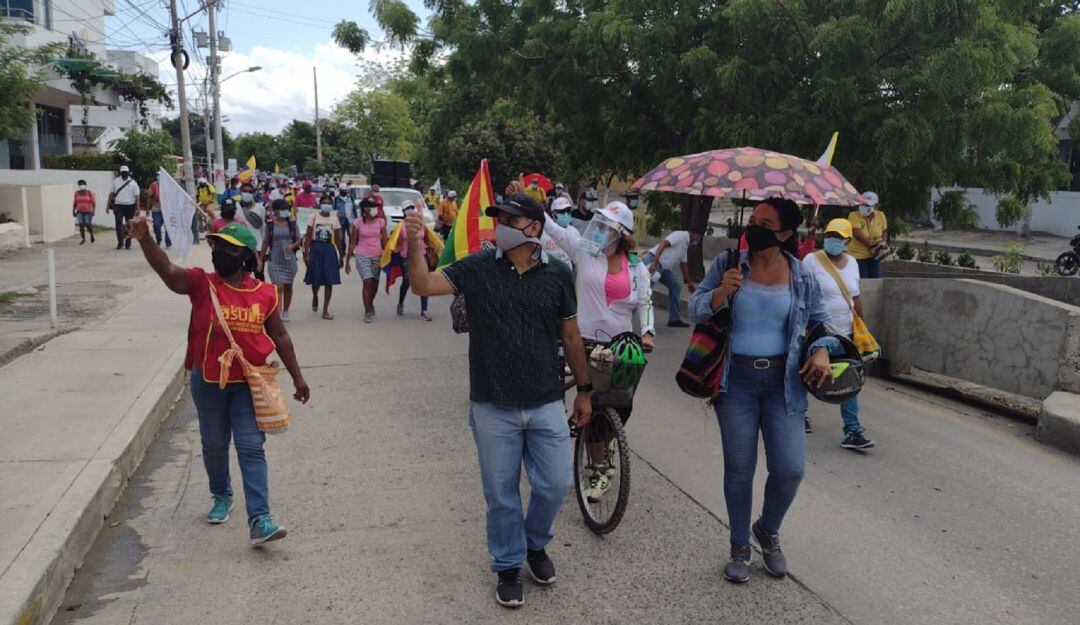 La jornada en esta ocasión se movilizó por barrios como Blas de Lezo, San Fernando y Simón Bolívar