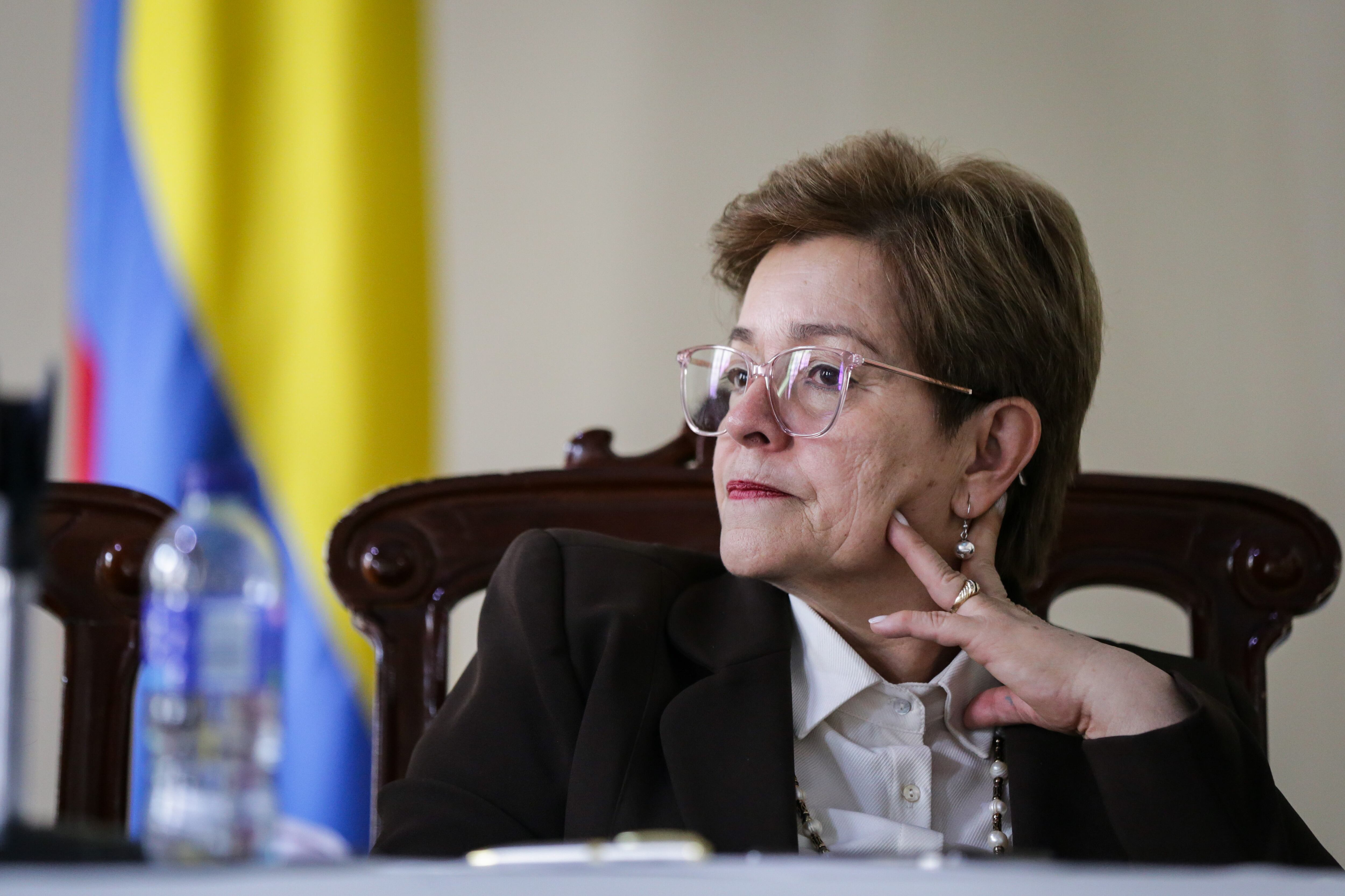 Gloria Inés Ramirez, ministra del Trabajo. Foto: (Colprensa-Mariano Vimos)