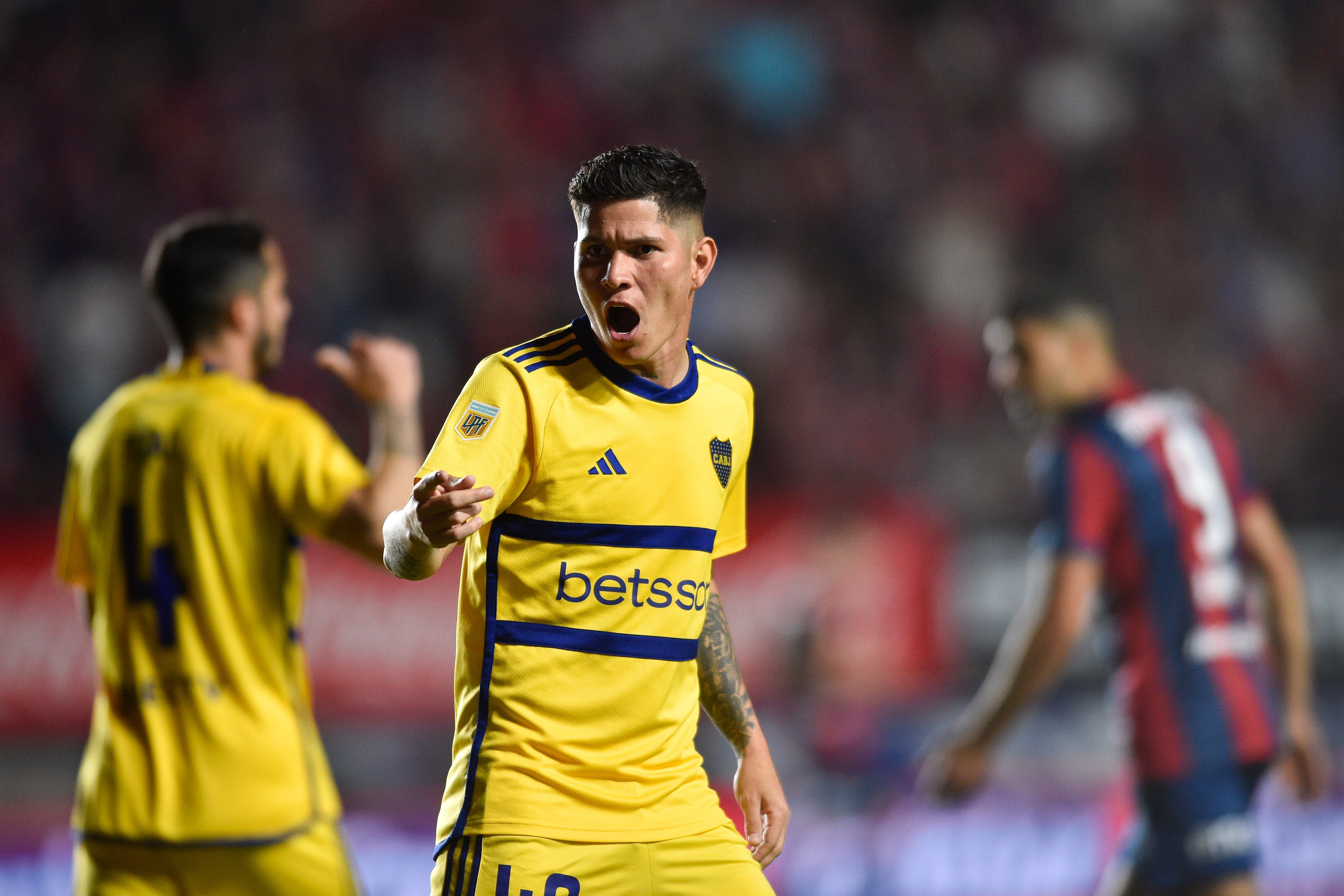 Jorman Campuzano de Boca Juniors. (Photo by Gustavo Garello/Jam Media/Getty Images)
