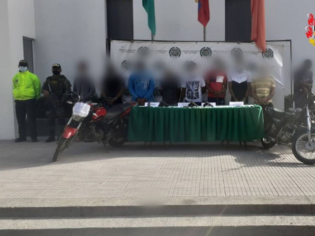 Caen responsables de 13 homicidios en Urabá