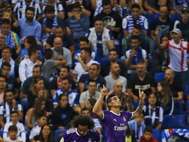 James anota en el triunfo de Real Madrid ante Espanyol
