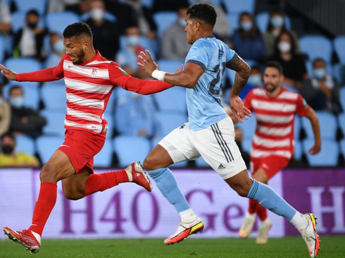 Victoria agónica del Celta de Vigo con Jeison Murillo ante el Granada