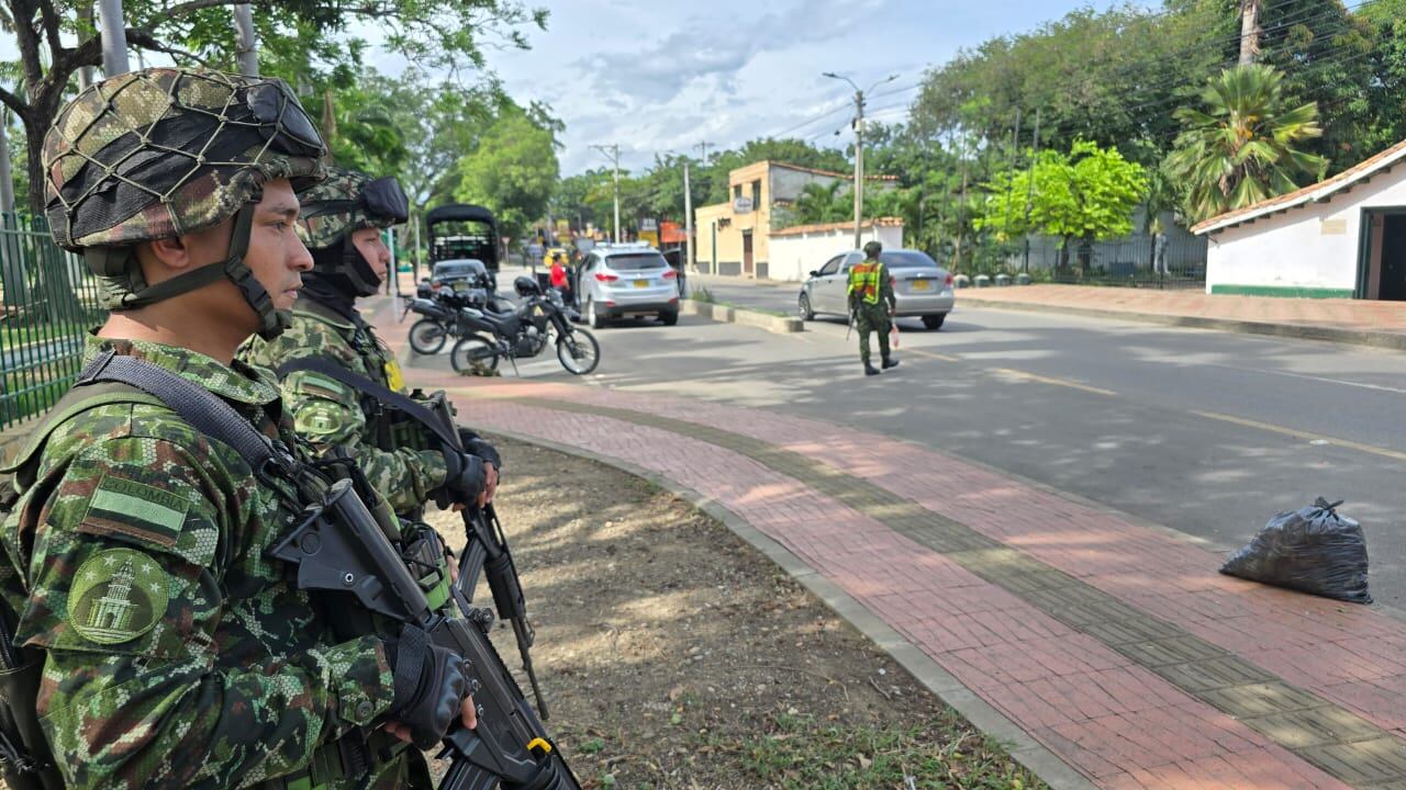 Plan éxodo en Norte de Santander. / Foto: Ejército Nacional.