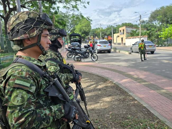 Plan éxodo en Norte de Santander. / Foto: Ejército Nacional.