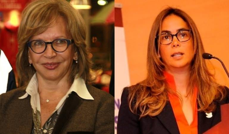 Ex ministras Cecilia Álvarez y Gina Parody