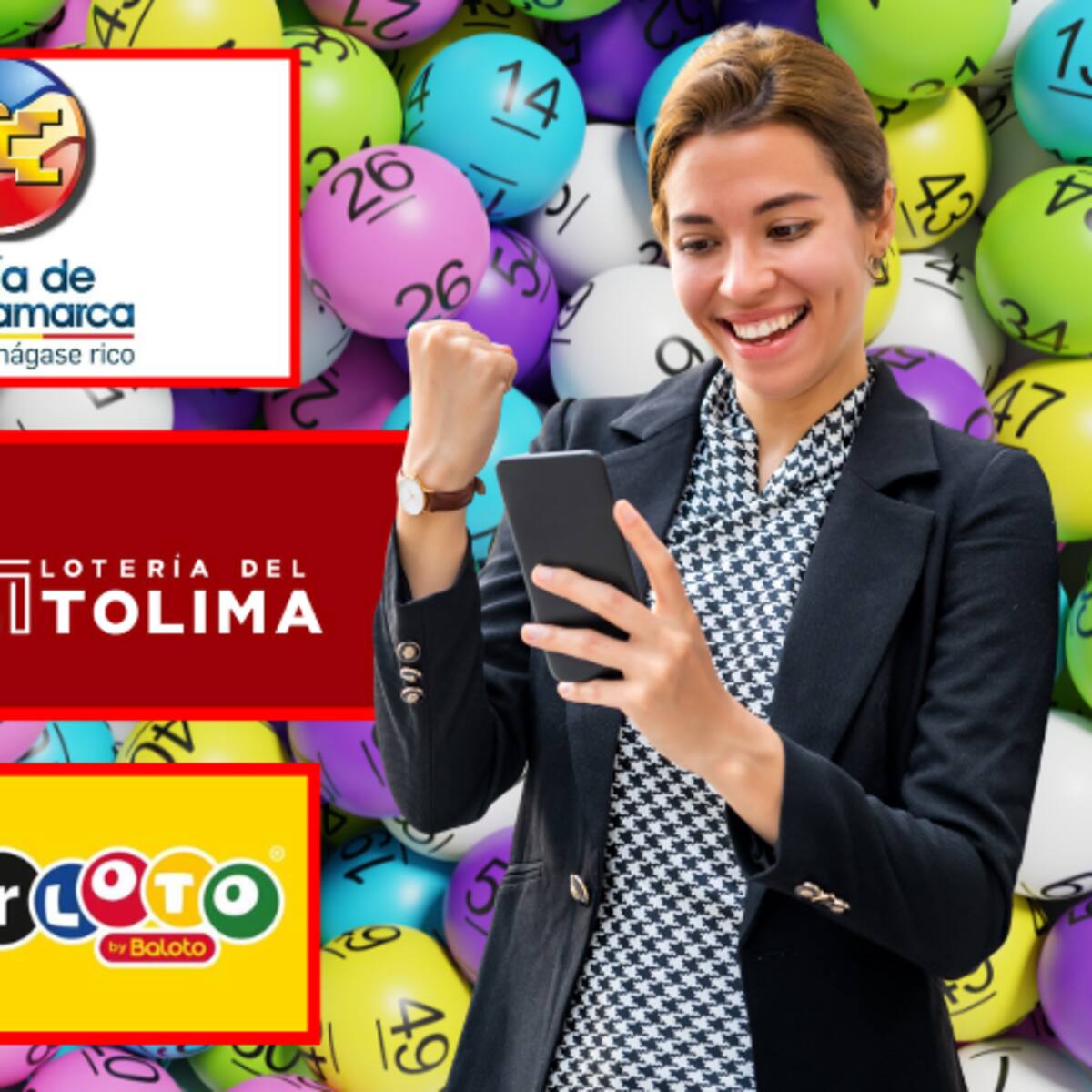 Resultados de las loterías de Cundinamarca, Tolima, ColorLoto y Baloto Revancha HOY 1 de junio