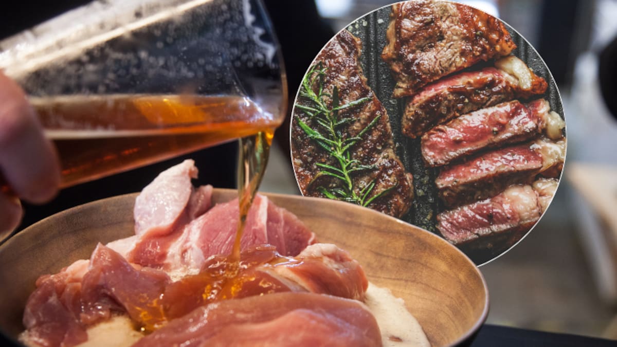 Cómo marinar la carne para asar con cerveza: Trucos para que quede suave y jugosa