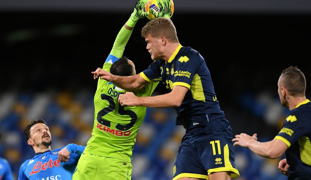David Ospina en Napoli