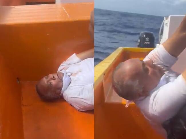 Video | Atado de pies y manos narco venezolano alias ‘Talibán’ habría sido lanzado al mar