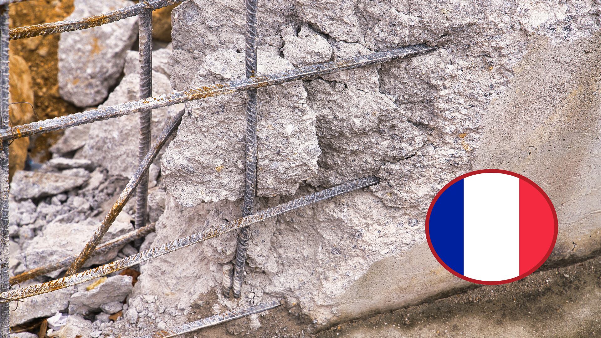 Referencia de desgaste en cemento. Francia. Fotos: Getty Images.